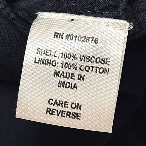 NOVICA Tie-Dye Beaded Viscose Tunic Top S - Picture 11 of 12